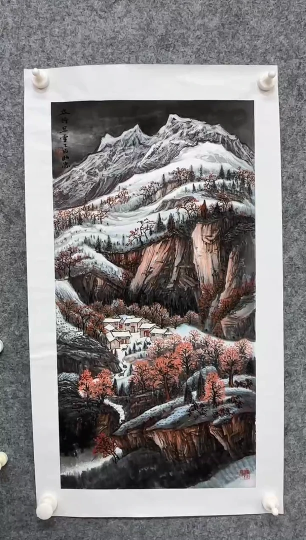 国画ST-LZZ老师绘画作品