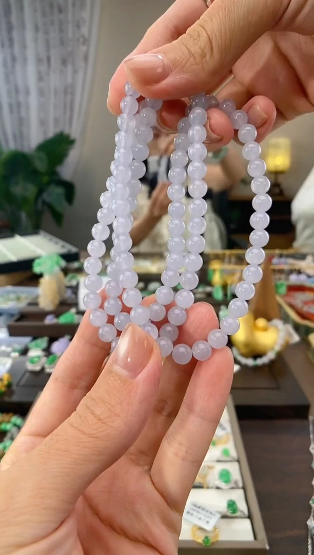 翡翠未镶嵌吊坠(不含链)珠链