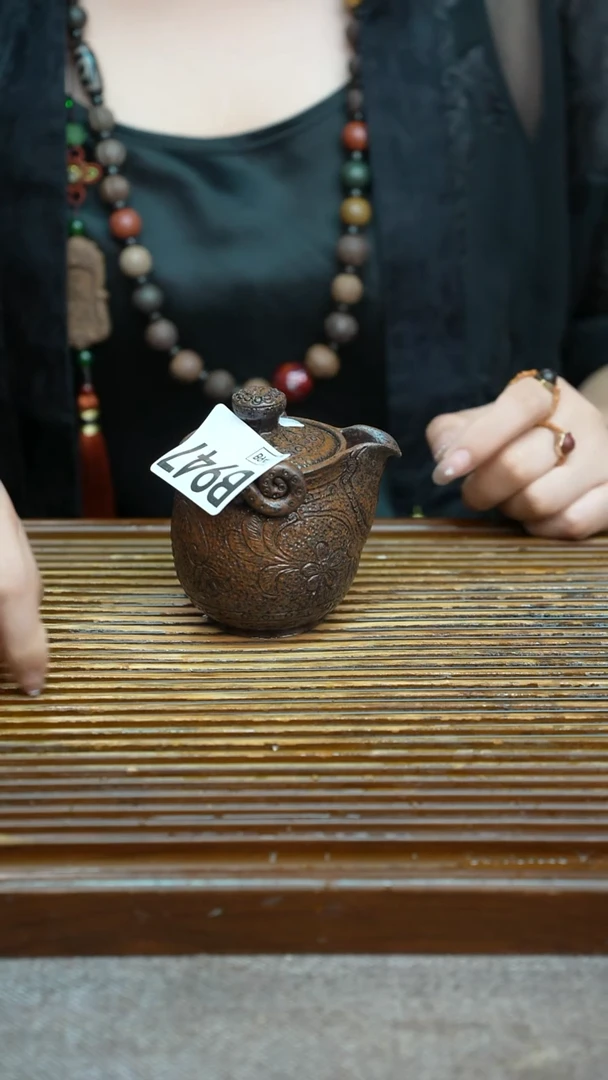 万古烧粗陶手工茶具