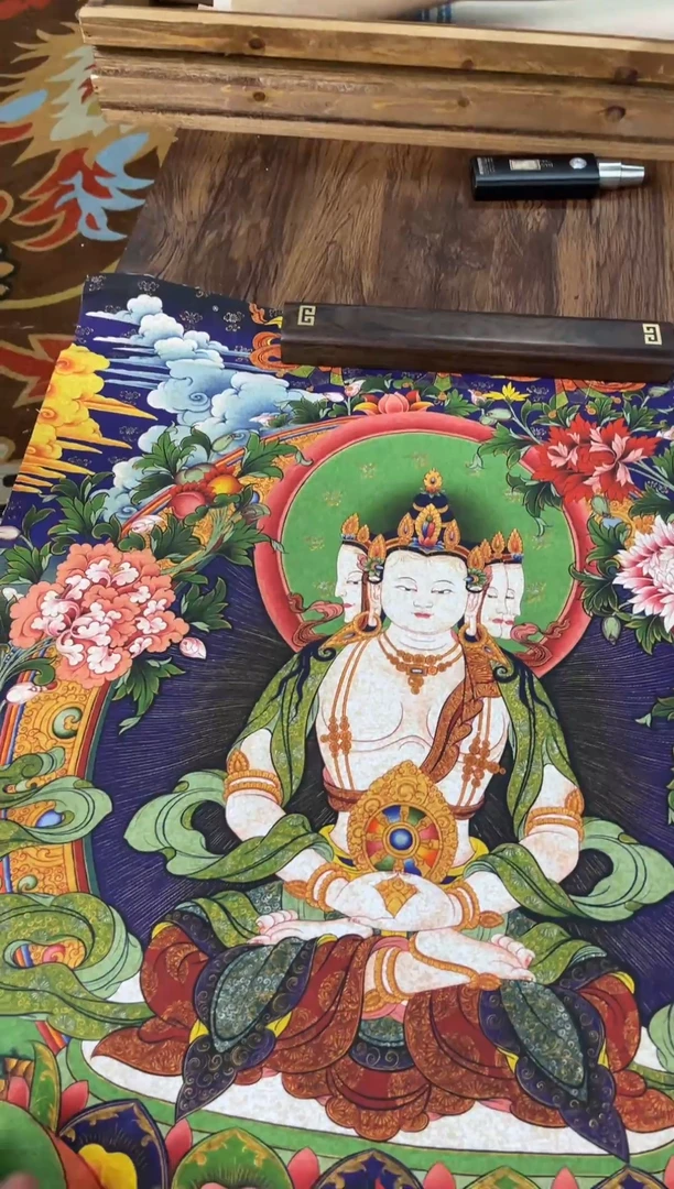 卷轴画晓晓的唐卡tk16