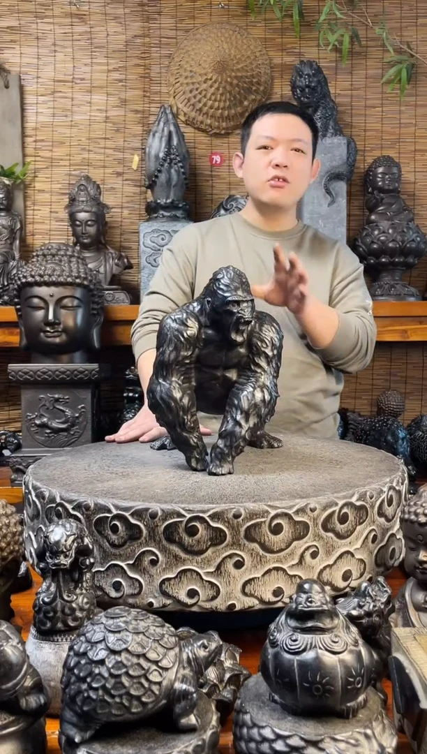 石材30经典金刚天然青石雕刻