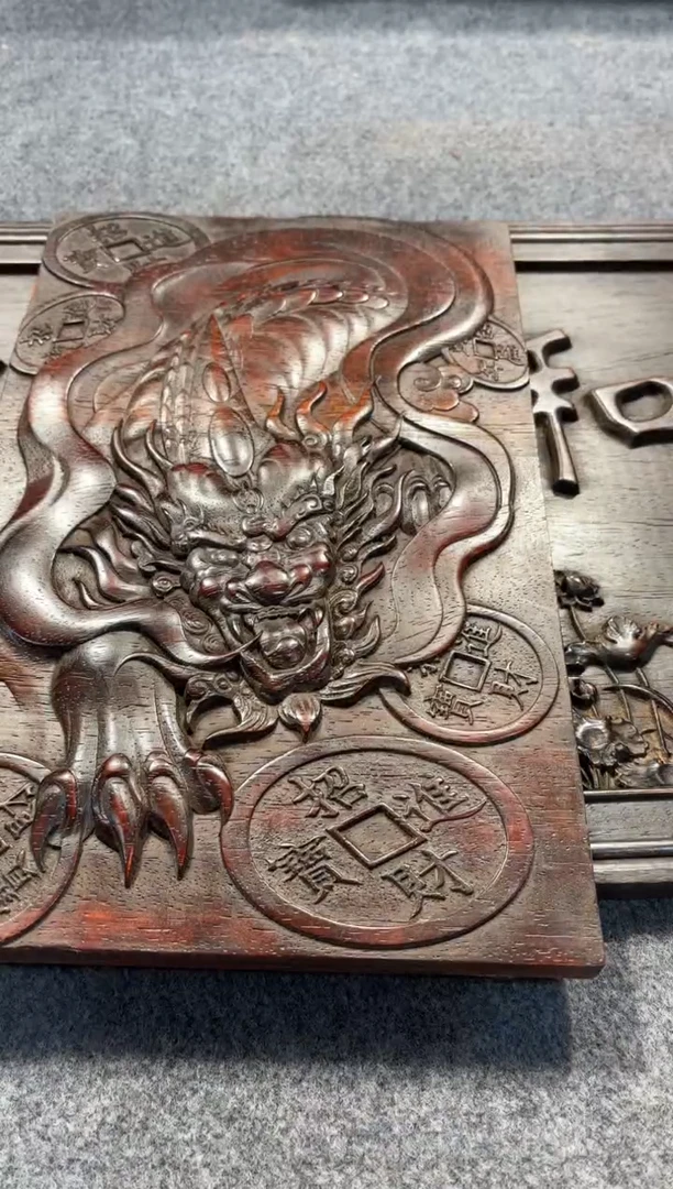 【闪购商品】香榧木拆件雕刻板 以直播间截图为准D418