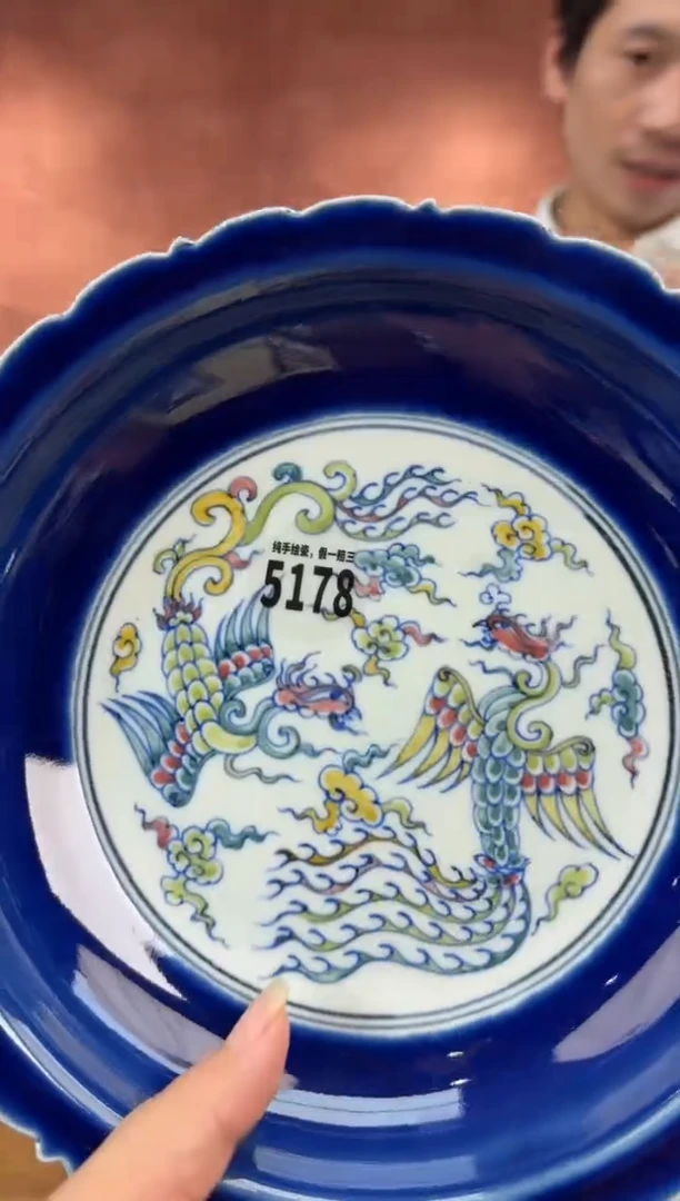 吴义松陶盟手工手绘陶瓷编码：5178