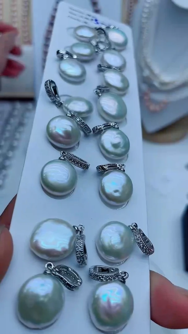 淡水珍珠未镶嵌吊坠(不含链)吊坠多样性发其一