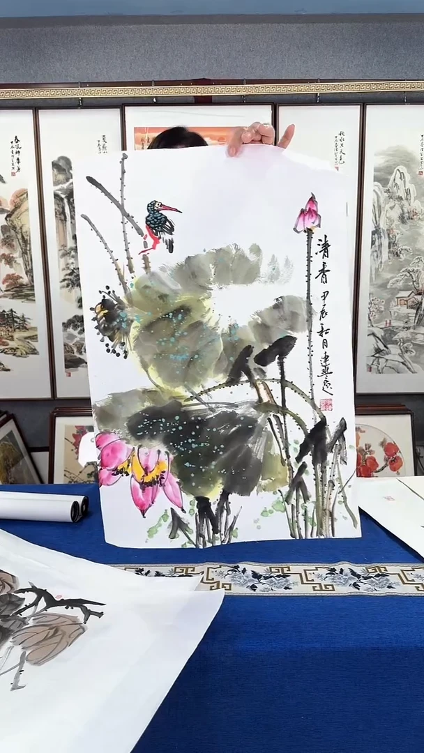 国画精品 和和美美 画芯