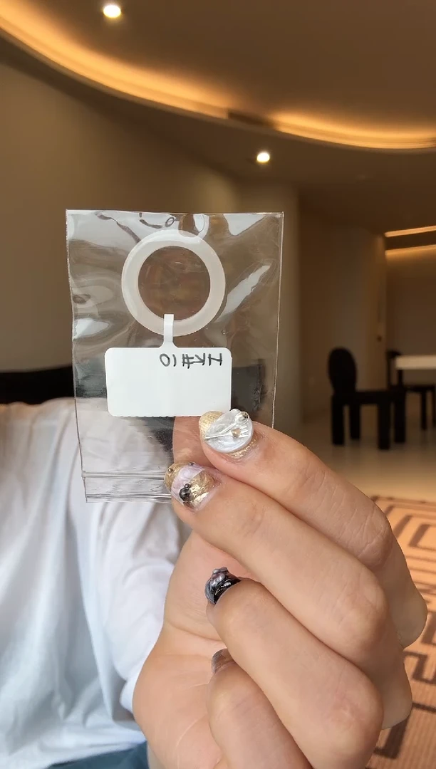 【闪购商品】和田玉戒指未镶嵌10码白细条