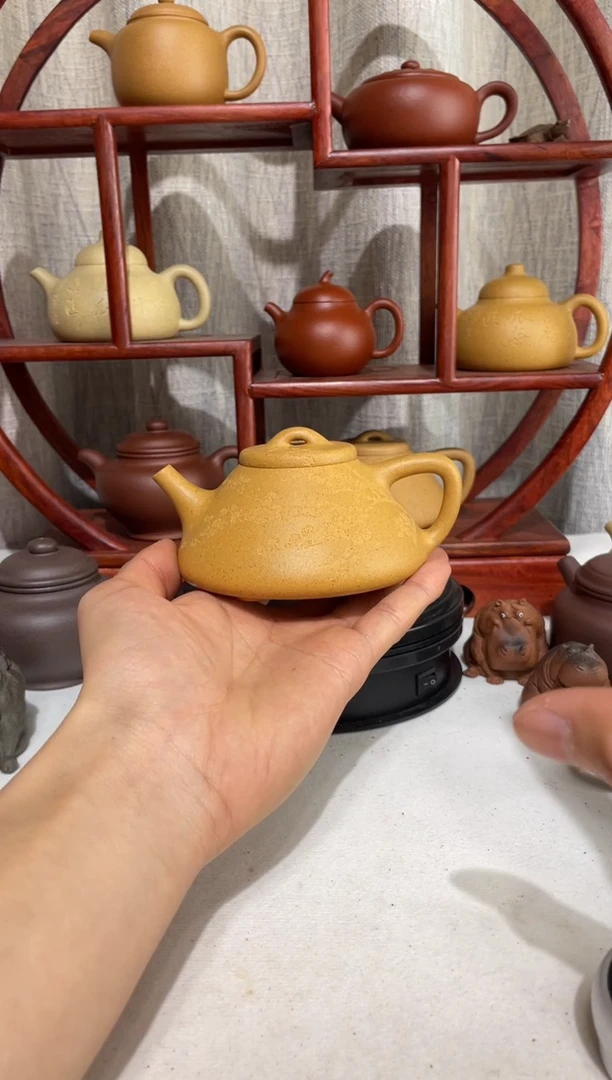 【闪购商品】紫砂茶壶子冶石瓢