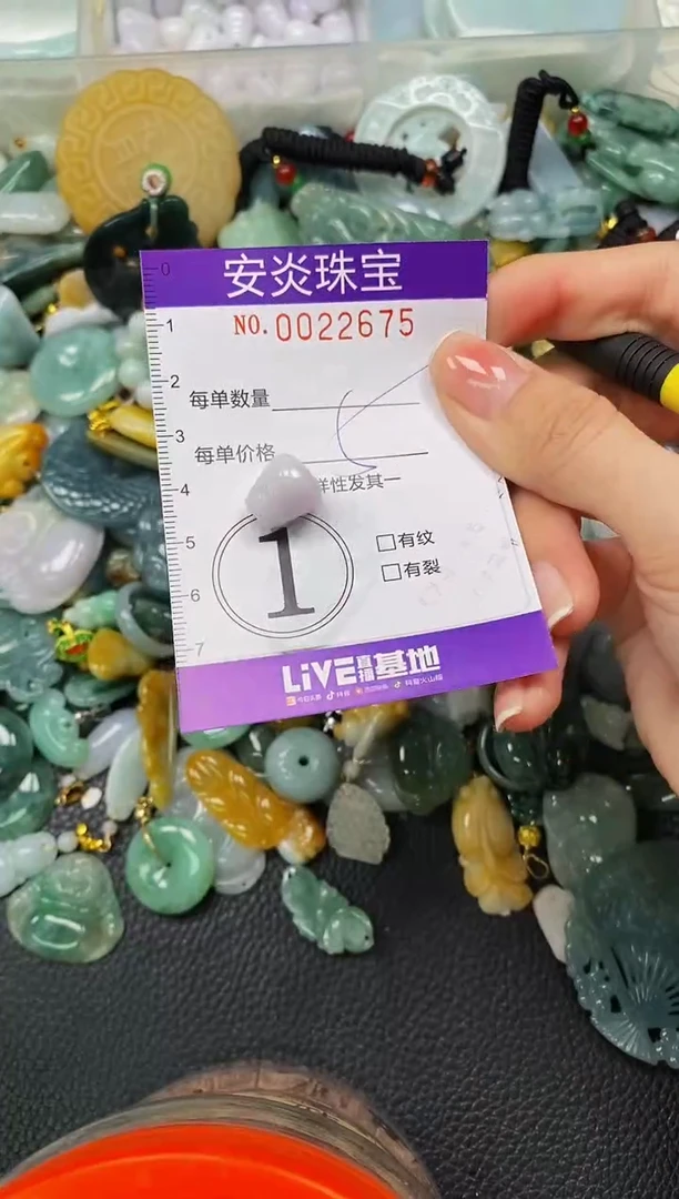 颈饰未镶嵌翡翠闪购0022675