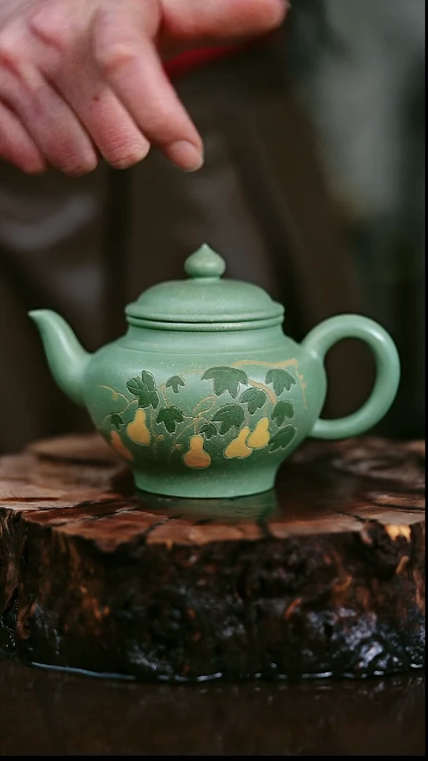茶壶紫砂宜兴岁颐传器原矿全手68