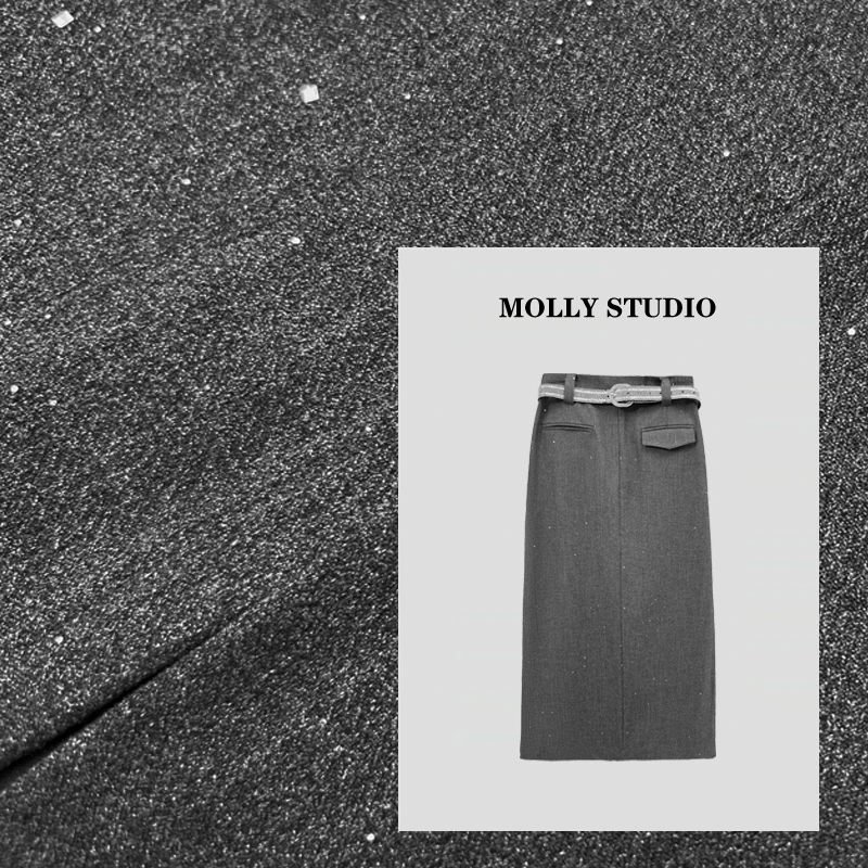【美丽公式】Molly 百搭时尚气质显瘦 半身裙 M2025323
