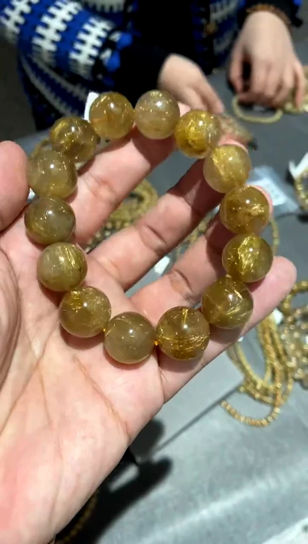 【闪购商品】水晶233-未镶嵌金发16mm+