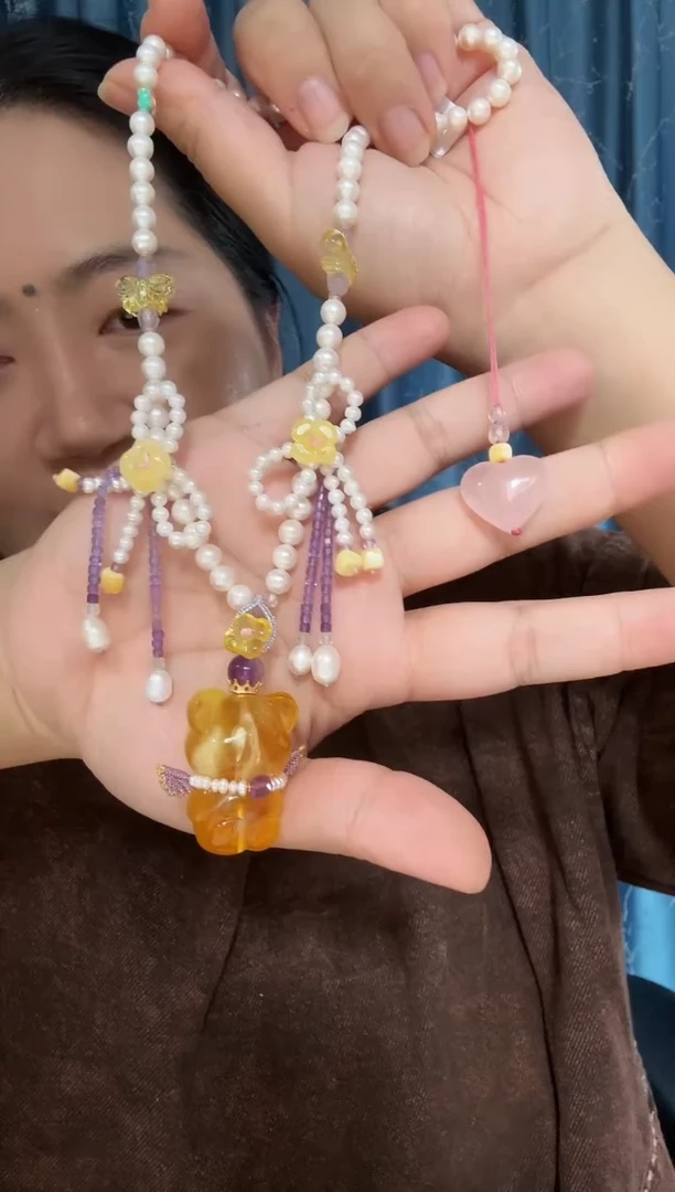 【闪购商品】蜜蜡项链未镶嵌蜜蜡小熊项链