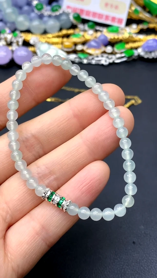 未镶嵌手链翡翠114-中国好珍宝