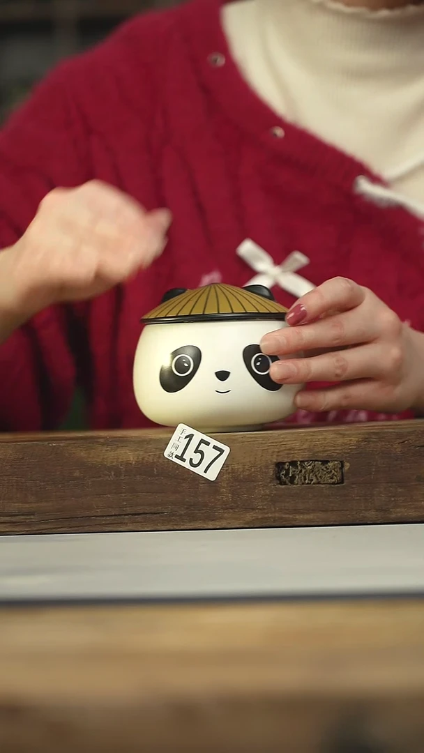 设计师手作款熊猫香薰