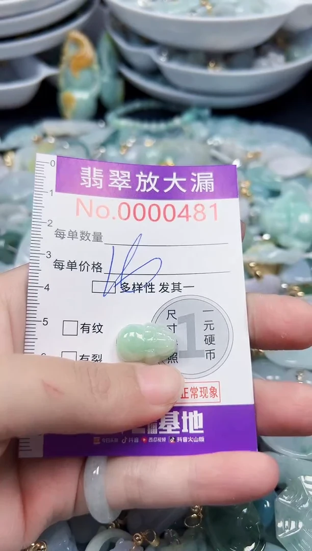 颈饰未镶嵌翡翠481
