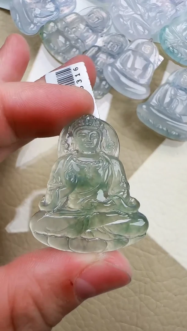 颈饰未镶嵌翡翠缅甸翡翠a货