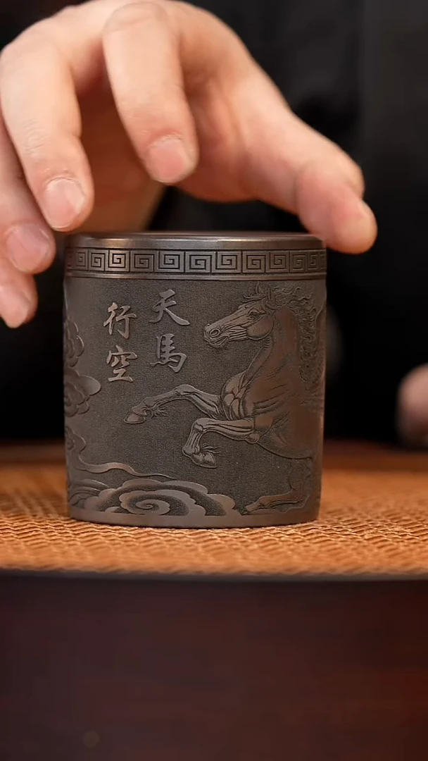 宜兴全手工紫砂杯