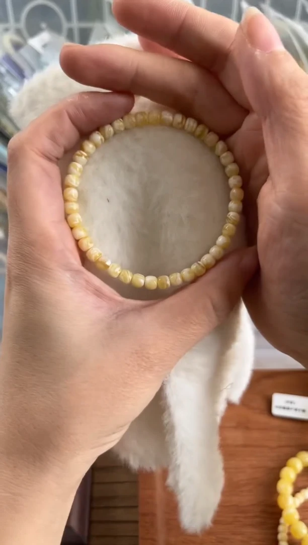 【闪购商品】蜜蜡裸石未镶嵌蜜蜡手串5没品控