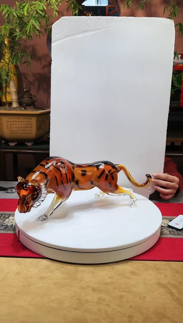 【闪购商品】琉璃手工艺品虎虎生威