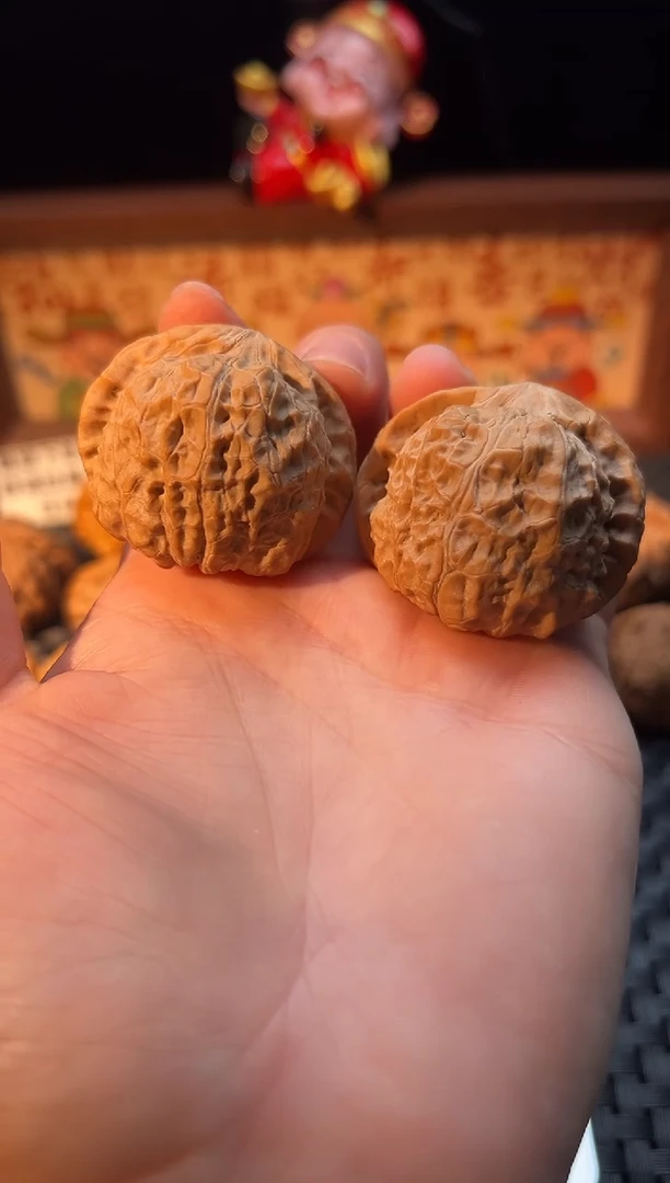 把件文玩核桃南瓜墩40