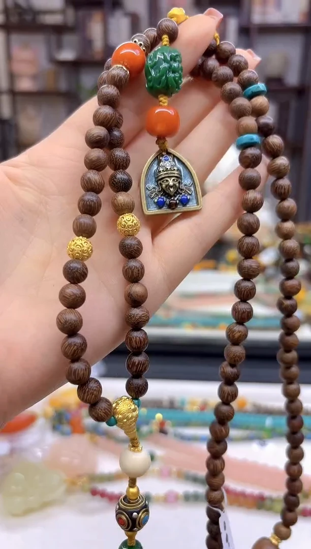 【闪购商品】蜜蜡毛衣链未镶嵌M487