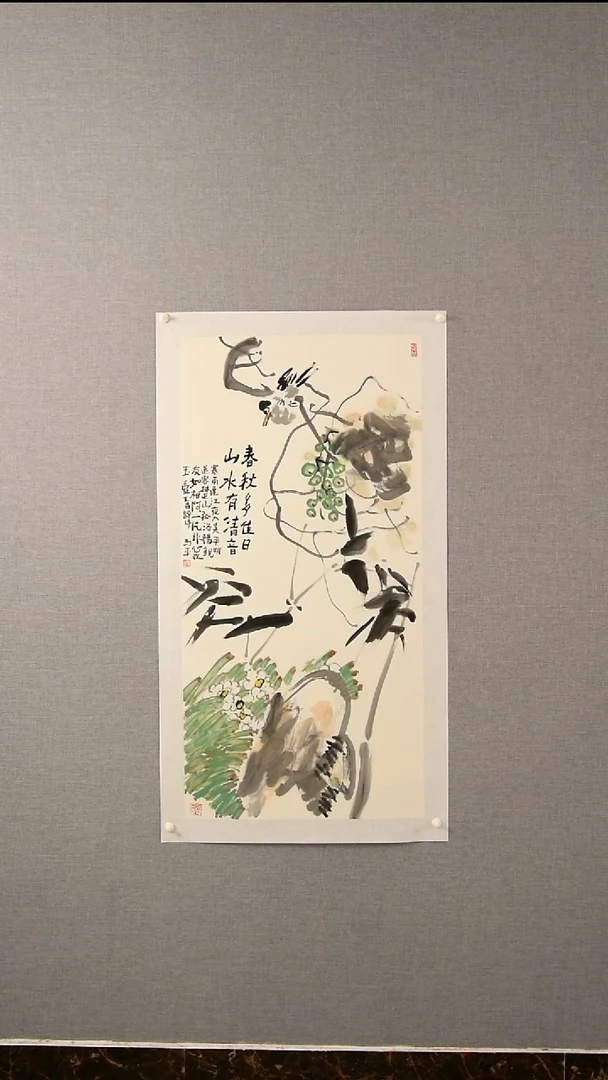 国画马老师-花鸟-4.5平尺-01