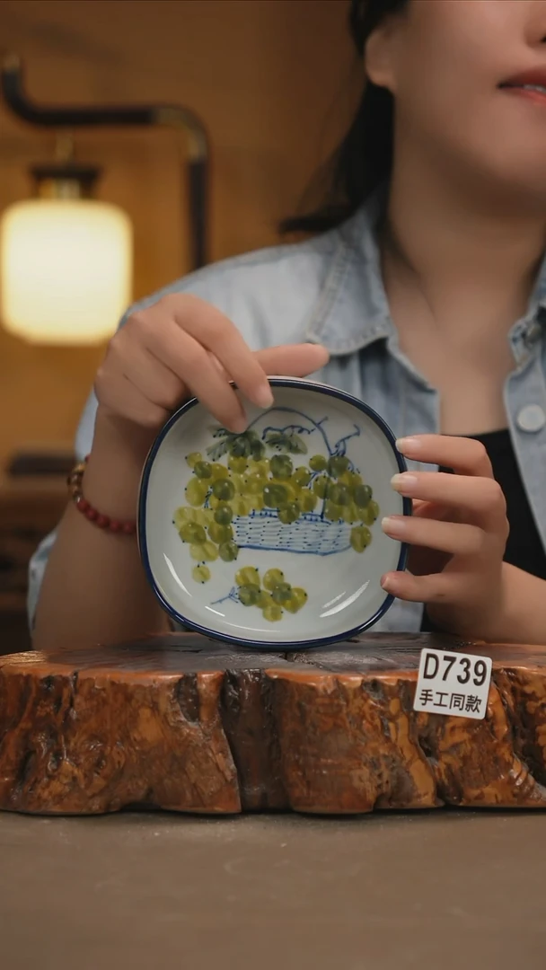 瓷片D739禾泥一器陶瓷