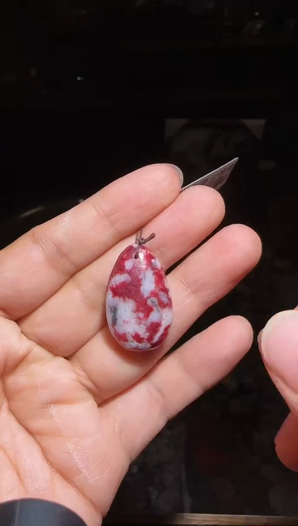 天然辰砂朱砂吊坠20