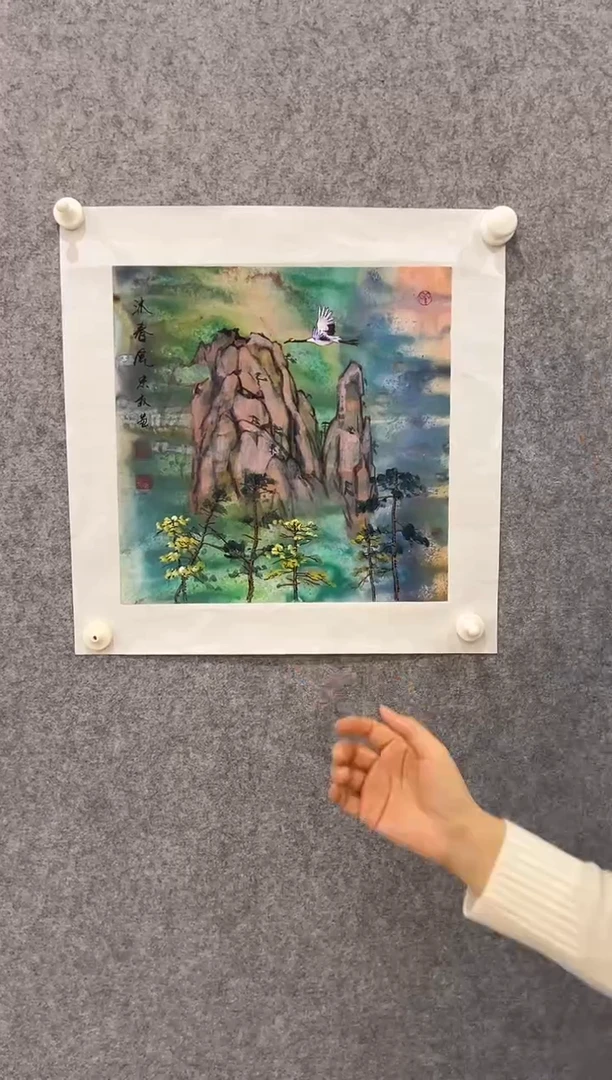 国画王忠权-1平尺-国画作品