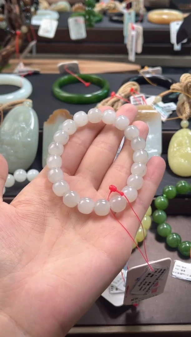 未镶嵌手串和田玉卡10新疆黑山 老型9012032