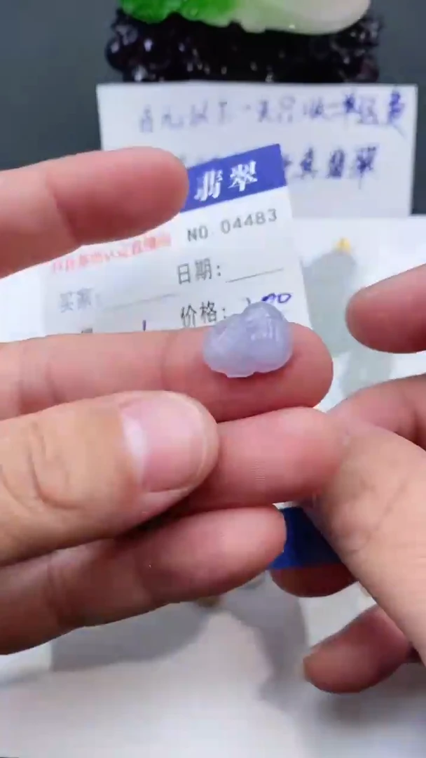 颈饰未镶嵌翡翠多样性发其中一件