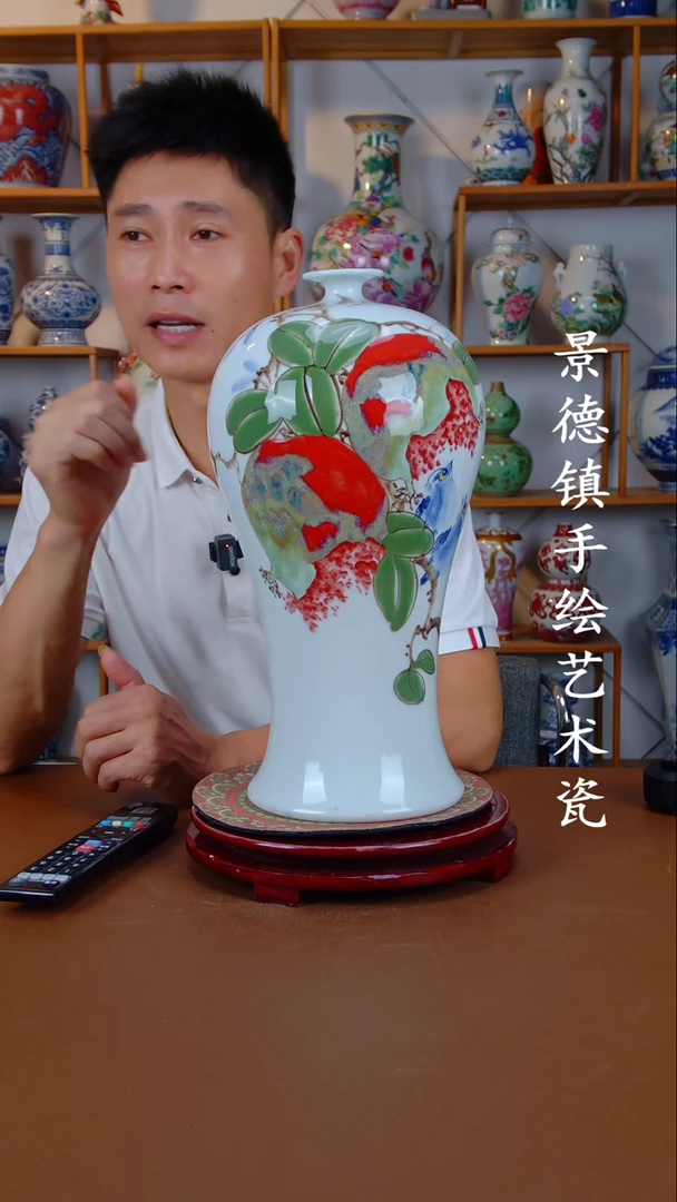现代景德镇手工手绘陶瓷摆件24