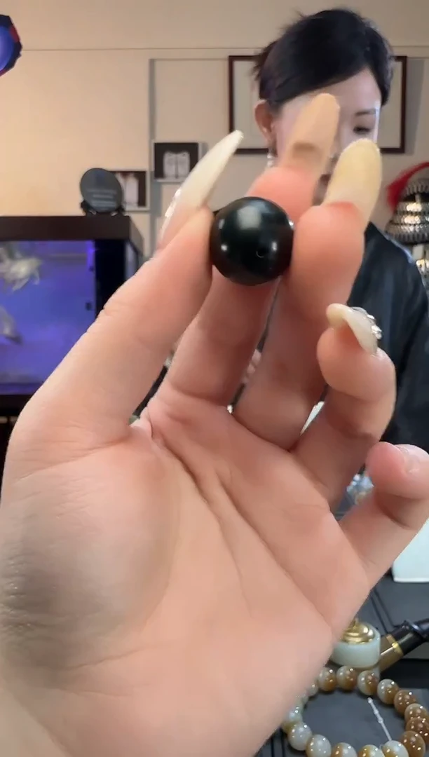 颈饰未镶嵌和田玉涤*青玉单珠