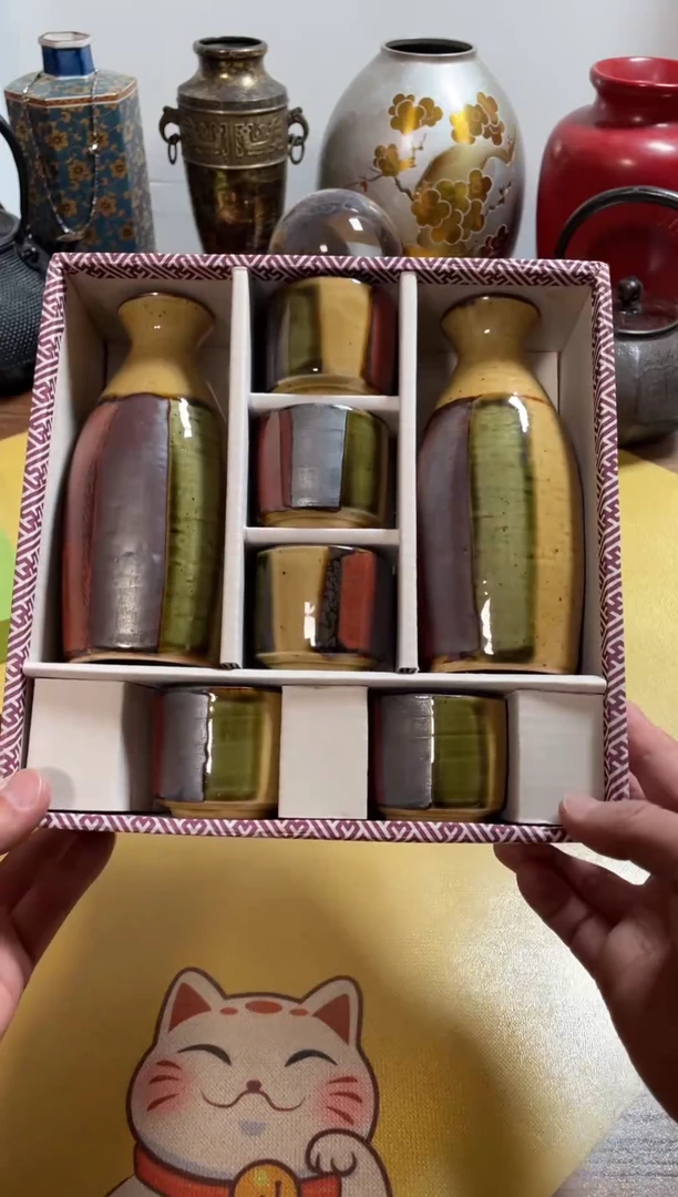 【闪购商品】373中古商品默认微霞2壶5杯