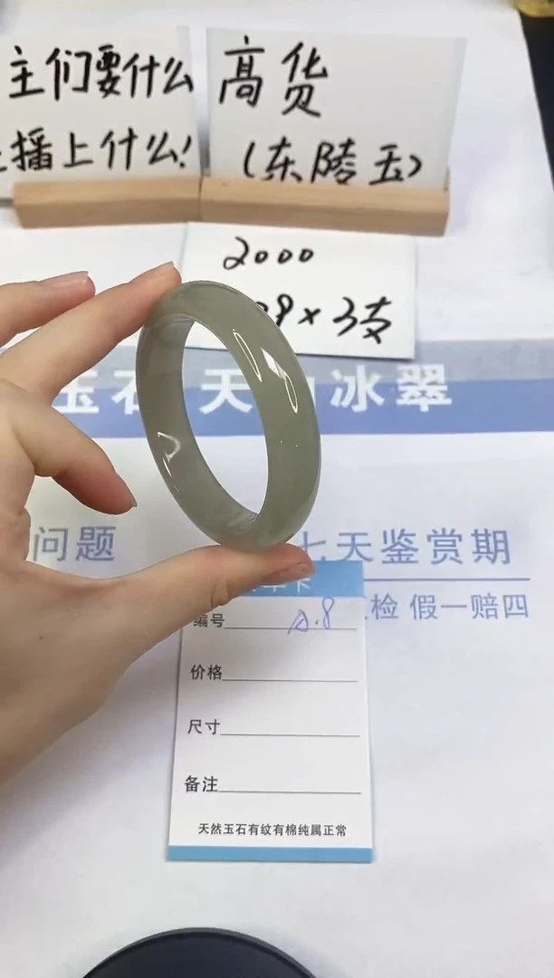 未镶嵌手镯东陵石A18  56.5