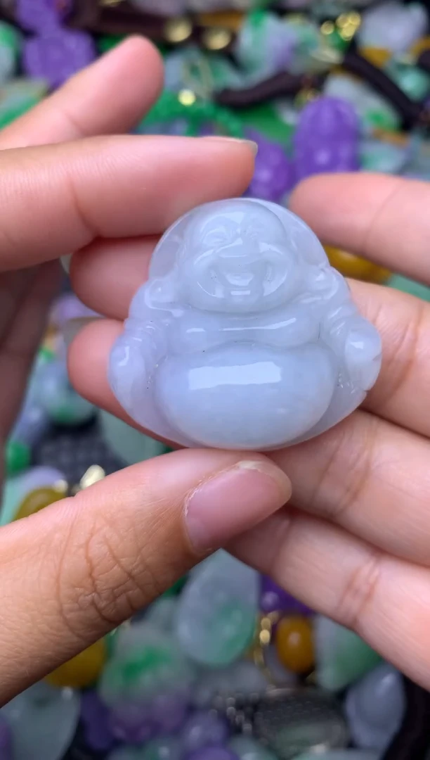 颈饰未镶嵌翡翠缅甸翡翠吊坠