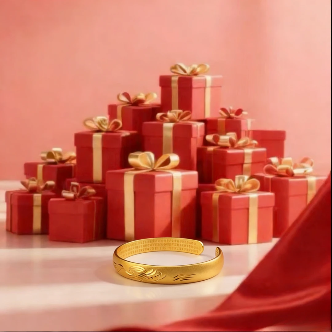 典雅至臻原创春节风格惊喜礼盒搭配精品挂件H004