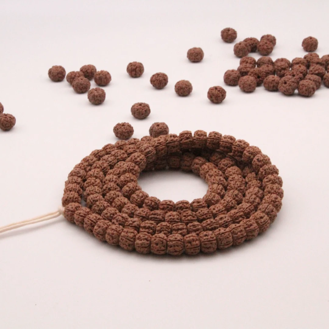 【万度】龙切盘龙纹小金刚菩提108长串 A042108