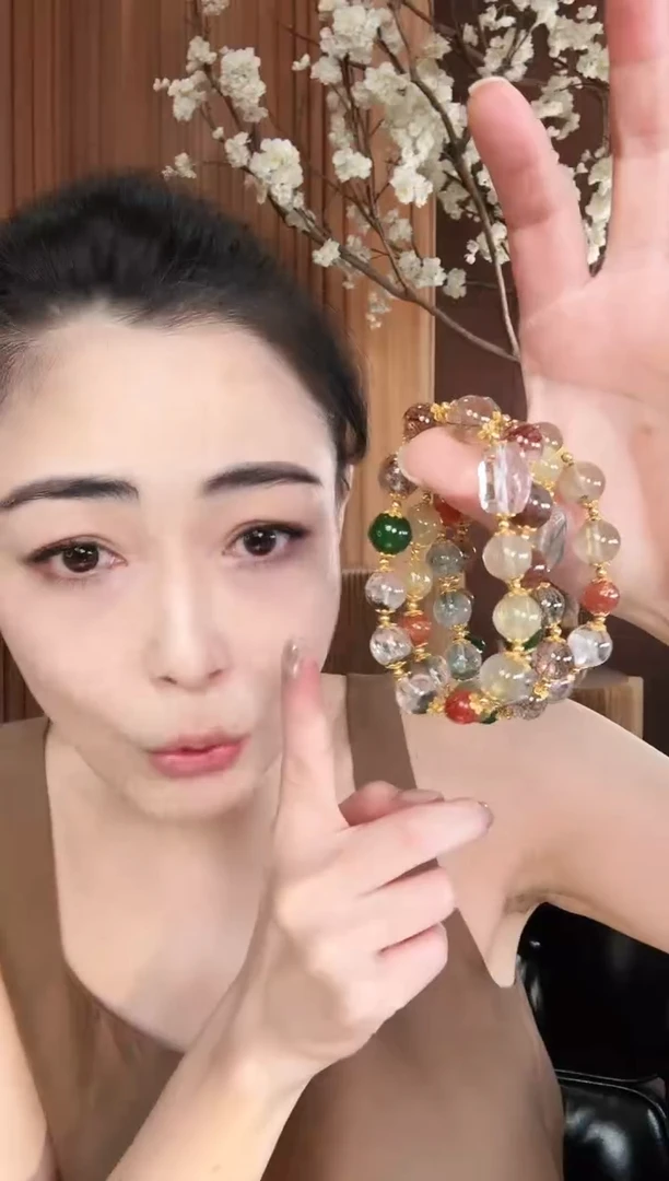 银S925镶嵌手串水晶手串 多样性发货 发一条