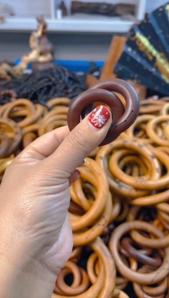 【闪购商品】枣木木雕乾坤圈25圈口一物一拍