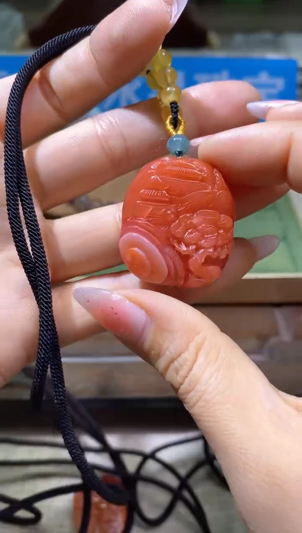 【闪购商品】南红玛瑙颈饰未镶嵌多样性发一件783