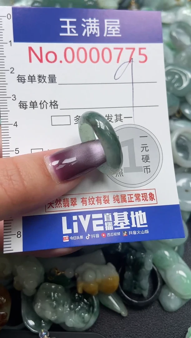 颈饰未镶嵌翡翠775