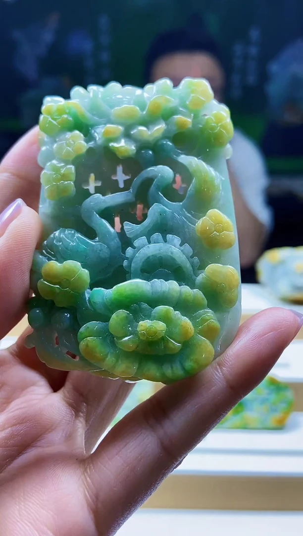 未镶嵌挂件翡翠翡翠A货