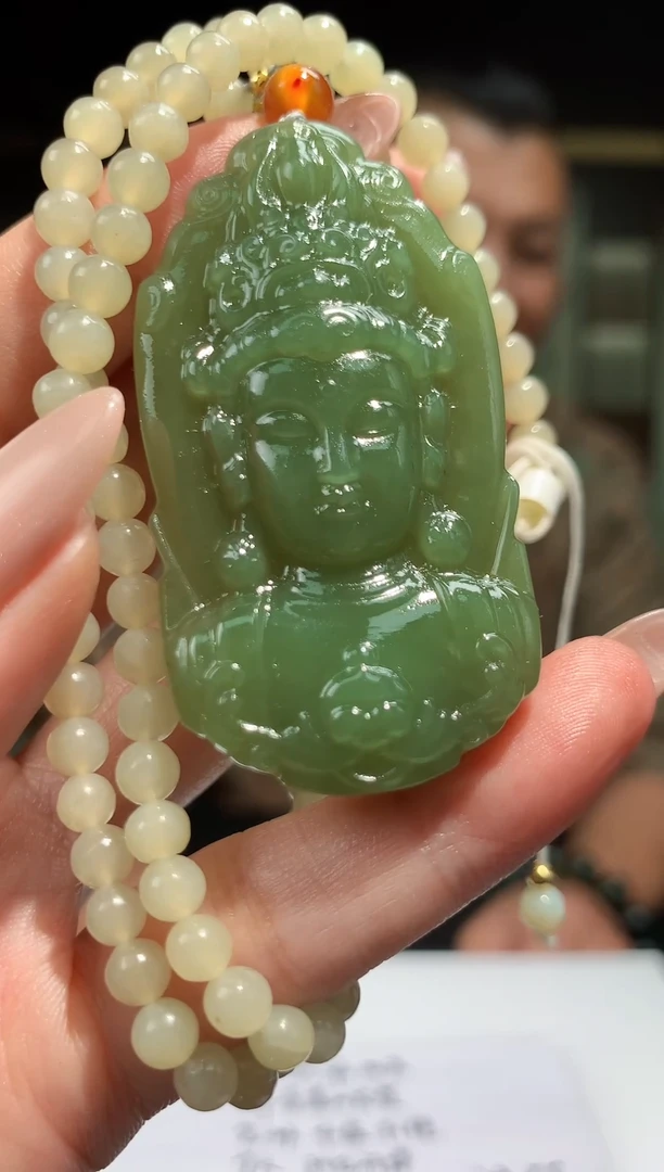 定制和田玉Boss阳天然和田玉（拍一发一）