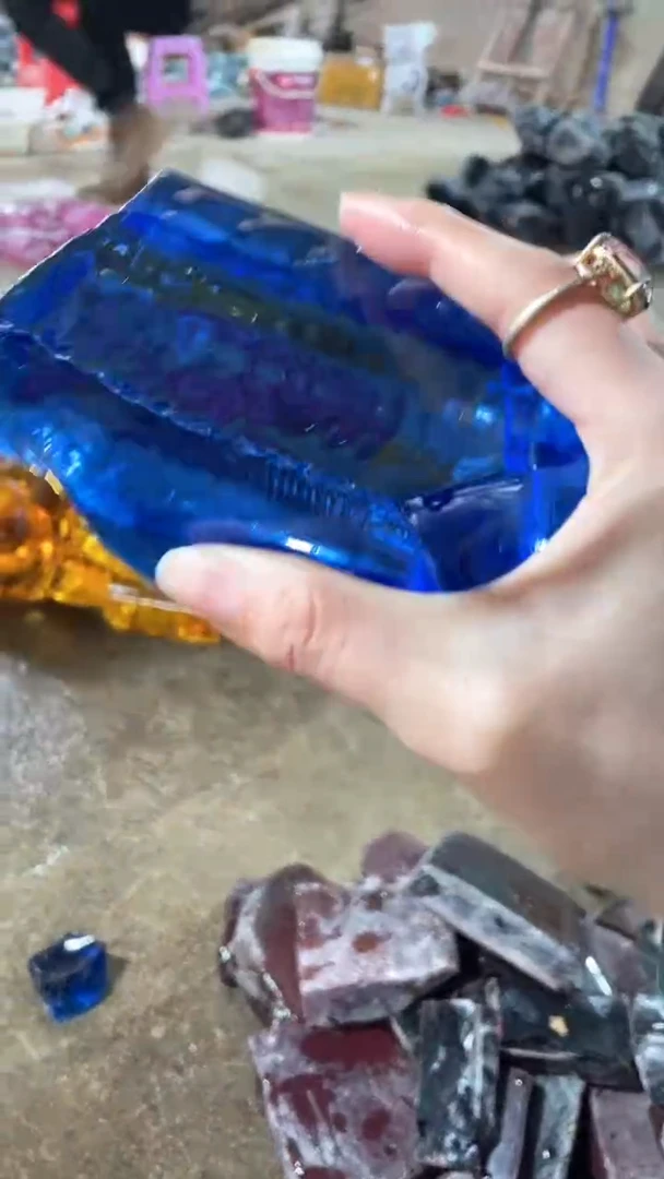 新疆托帕石原石摆件