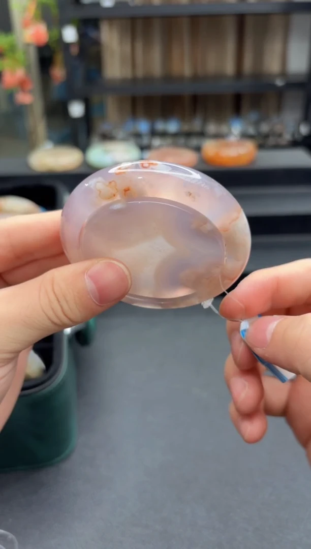 未镶嵌手镯石英质玉242(55圈赠送镯心)