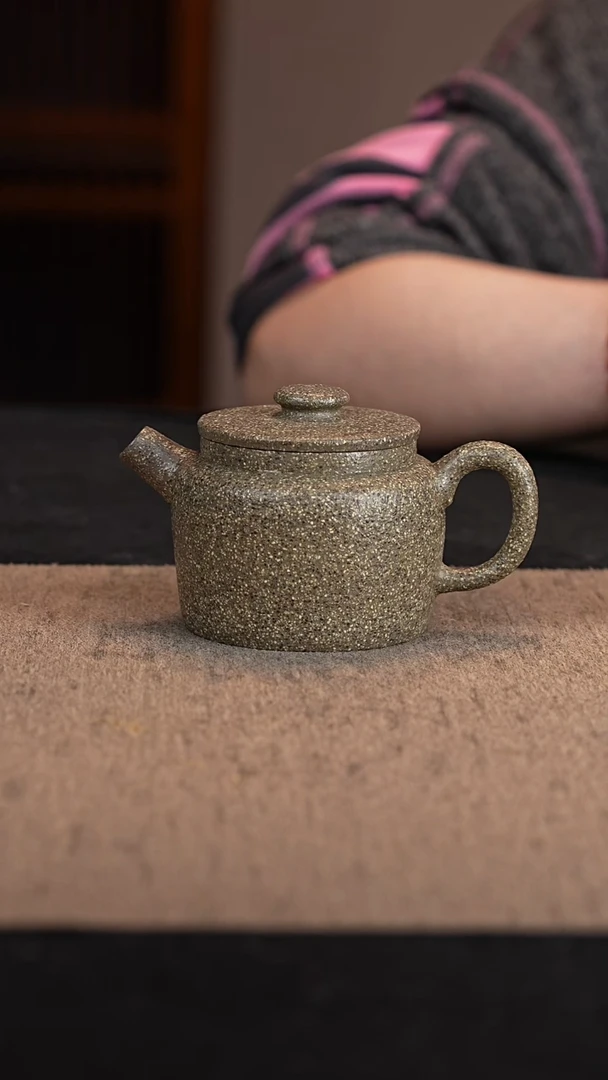 【闪购商品】紫砂茶壶青玉砂巨轮