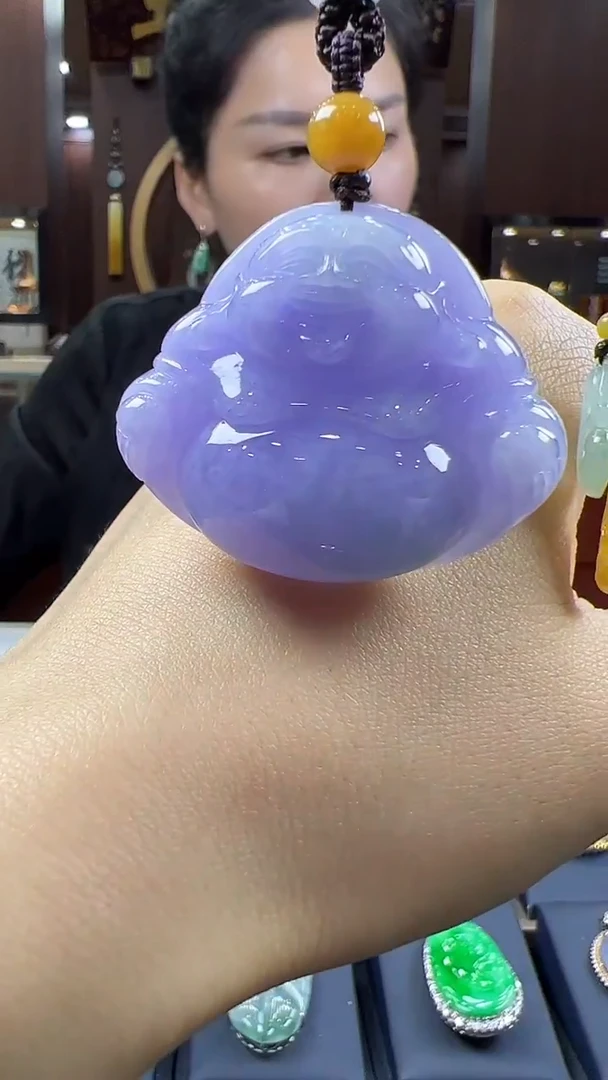 翡翠挂件未镶嵌佛公