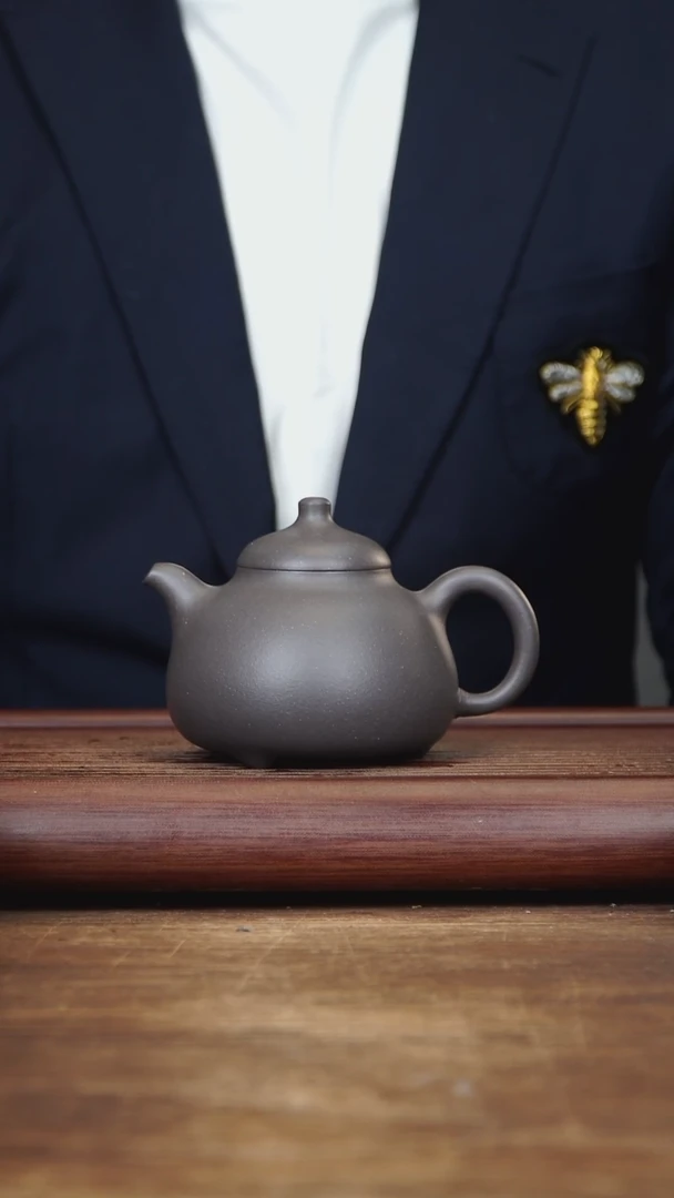 【闪购商品】紫砂茶壶250ml YGQ乳鼎 青灰