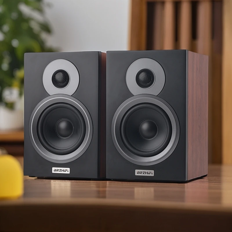 5寸二分频发烧hifi无源书架桌面音箱高音通透清晰低音深邃 DL50